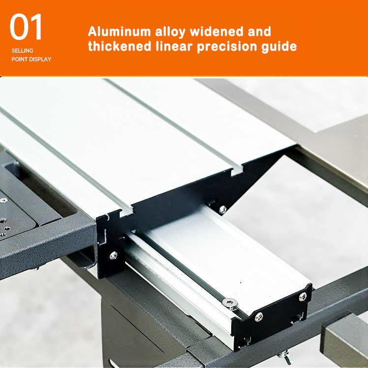 Multifunction Sliding Table Panel Saw With Wood Router For DIY Woodworking