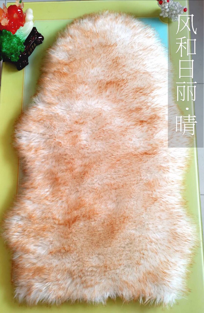 Washable Wool Sheepskin Cushion Pads For Seat Handmade