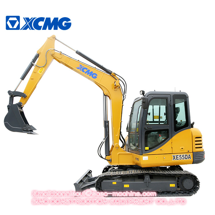 Compact Mini Excavator Machines Used In Road Construction XE55DA 5.5 Ton