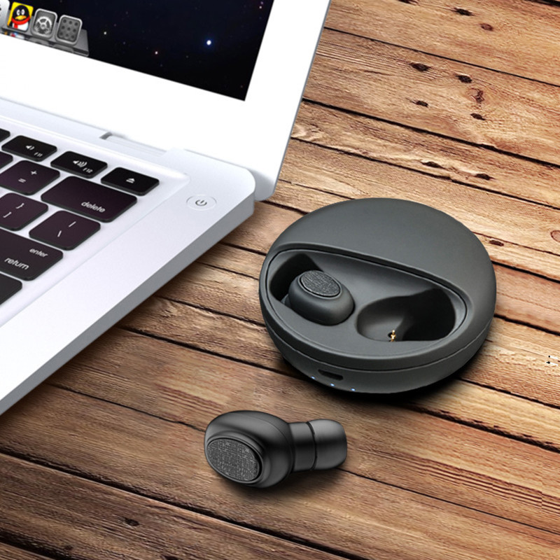 10 Meters Operation Range Mono Bluetooth Headphone T5.0 20H-20kHz 300mAH Battery