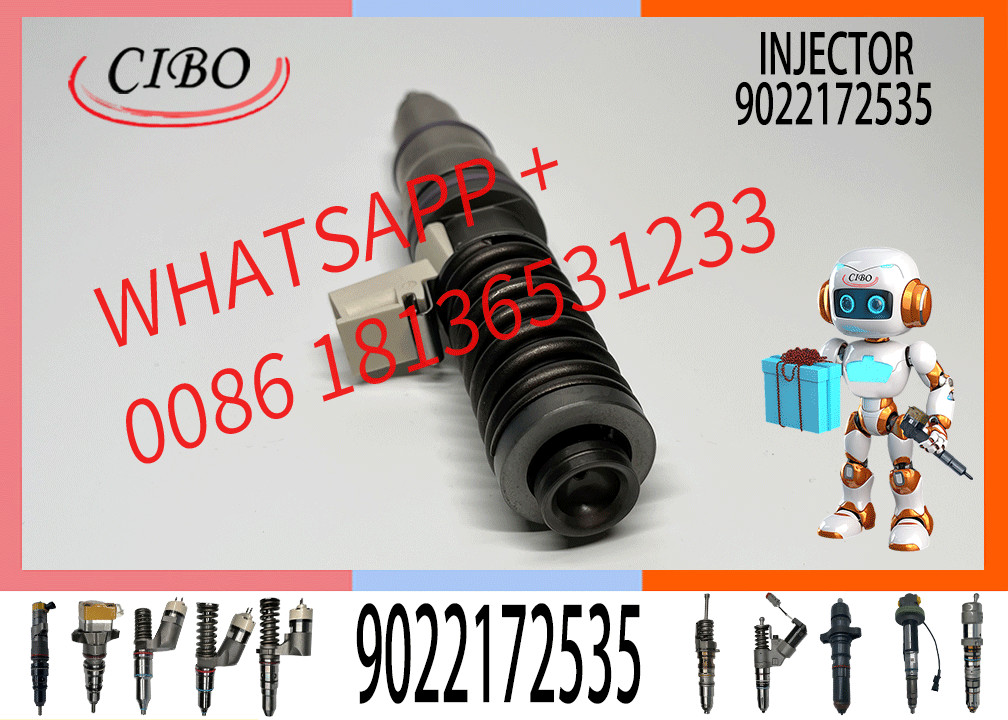 New Diesel Fuel Injection Injector E3.18 9022172535 22172535 BEBE4D34101 for VOL-VO D12 3150