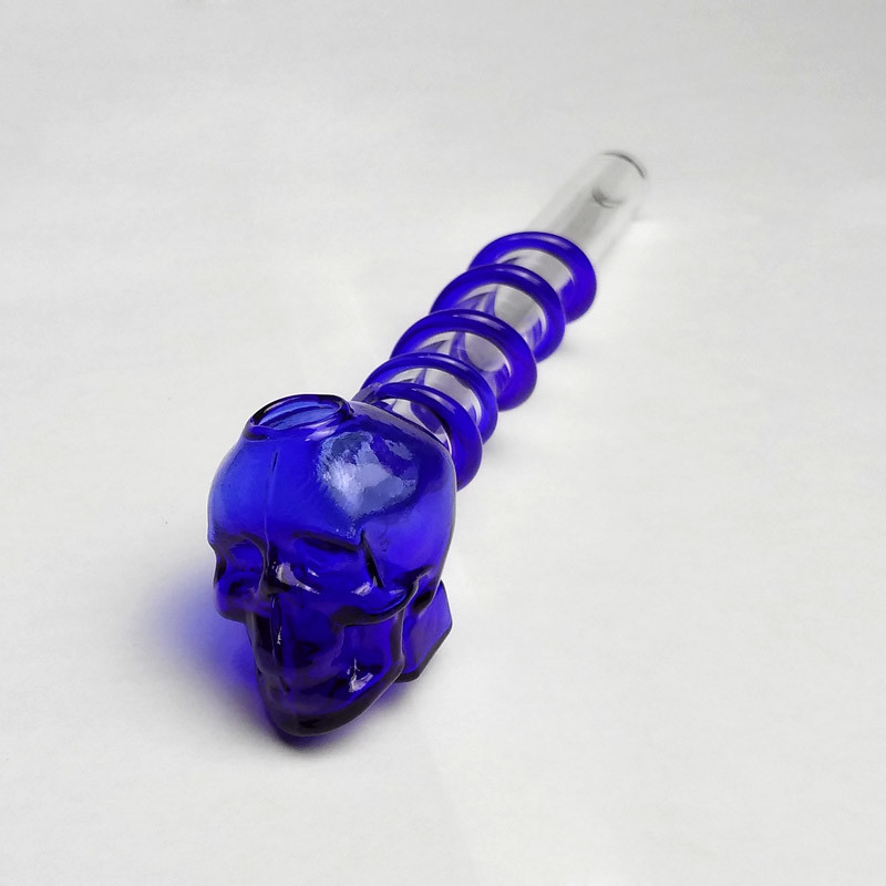 Hand Glass Smoking Pipe Multiple Colors Glass Steamroller Fixed Diffused
