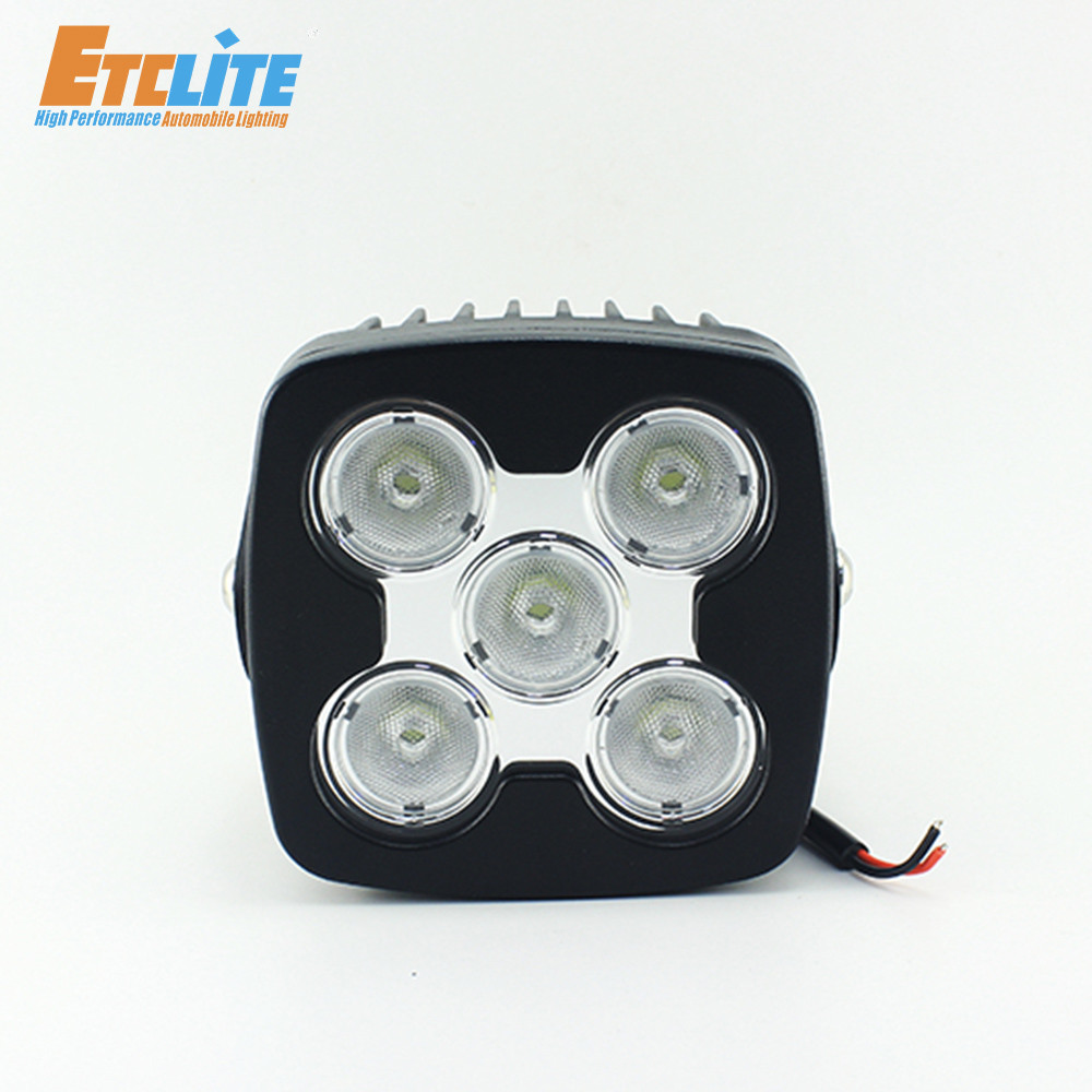 Cob Rechargeable LED Automotive Work Light 24V 4Inch Size 50W