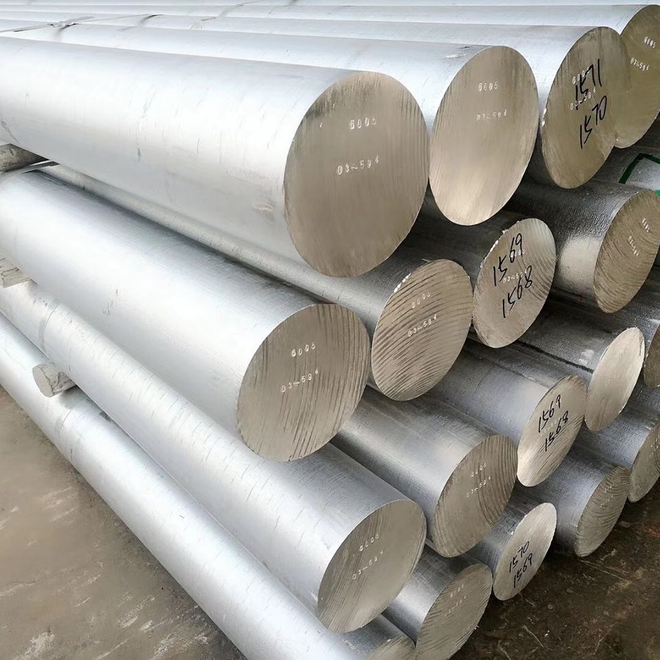 Chinese Manufacture Mill Finish Aluminum Billets 6063 Aluminium Round Bar，