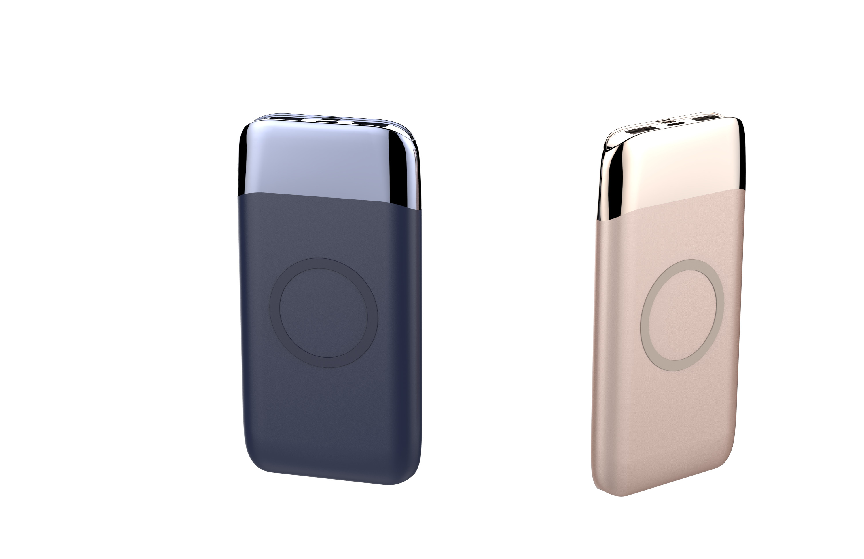 WIRELESS POWERBANK WITH LED DISPLAY Portable Power Bank Charger QI Wireless Charge 2 INPUT 2 OUTPUT+WIRELESS CHARGER