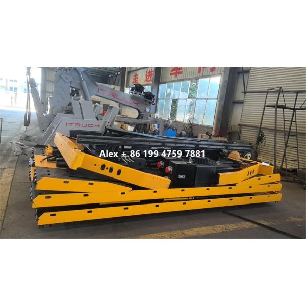 9000 LBS CARRIER DECK FOLDING CARBON STEEL WRECKER BODY FLATBED without Wheel Lift
