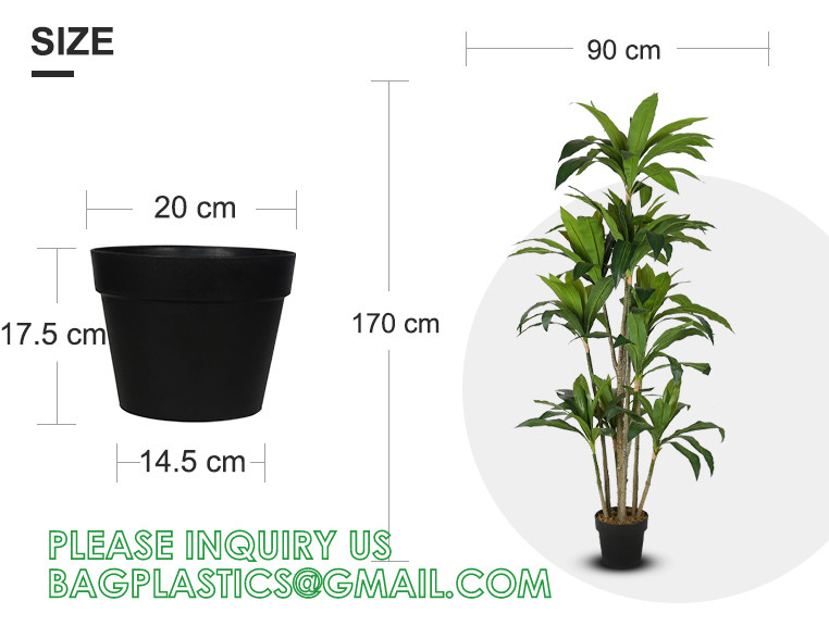 Artificial Agave Plant Potted Plants, Artificial Plant Perfect for Home Office Indoor Decoration