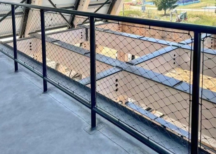30cm*30cm Stainless Wire Mesh 316 Rope Net Fence For Staircase