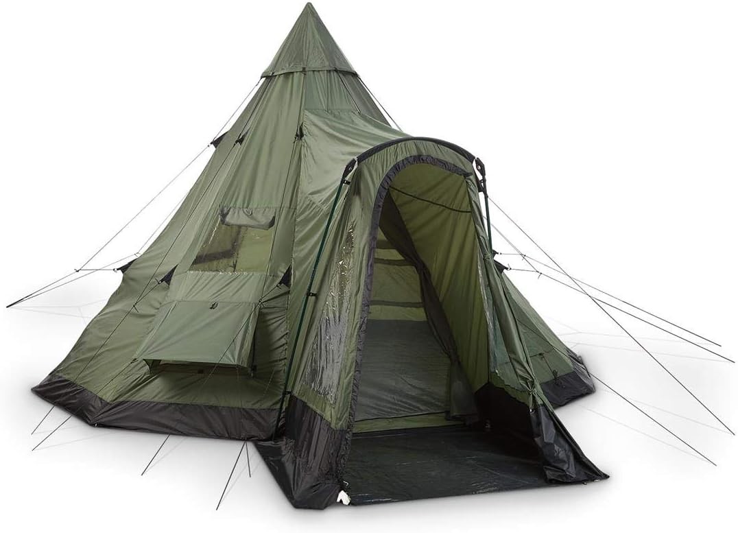 Outdoor Military Army Camping Tent, Easy Setup Outdoor Tents Water Resistant Lightweight Portable Backpacking