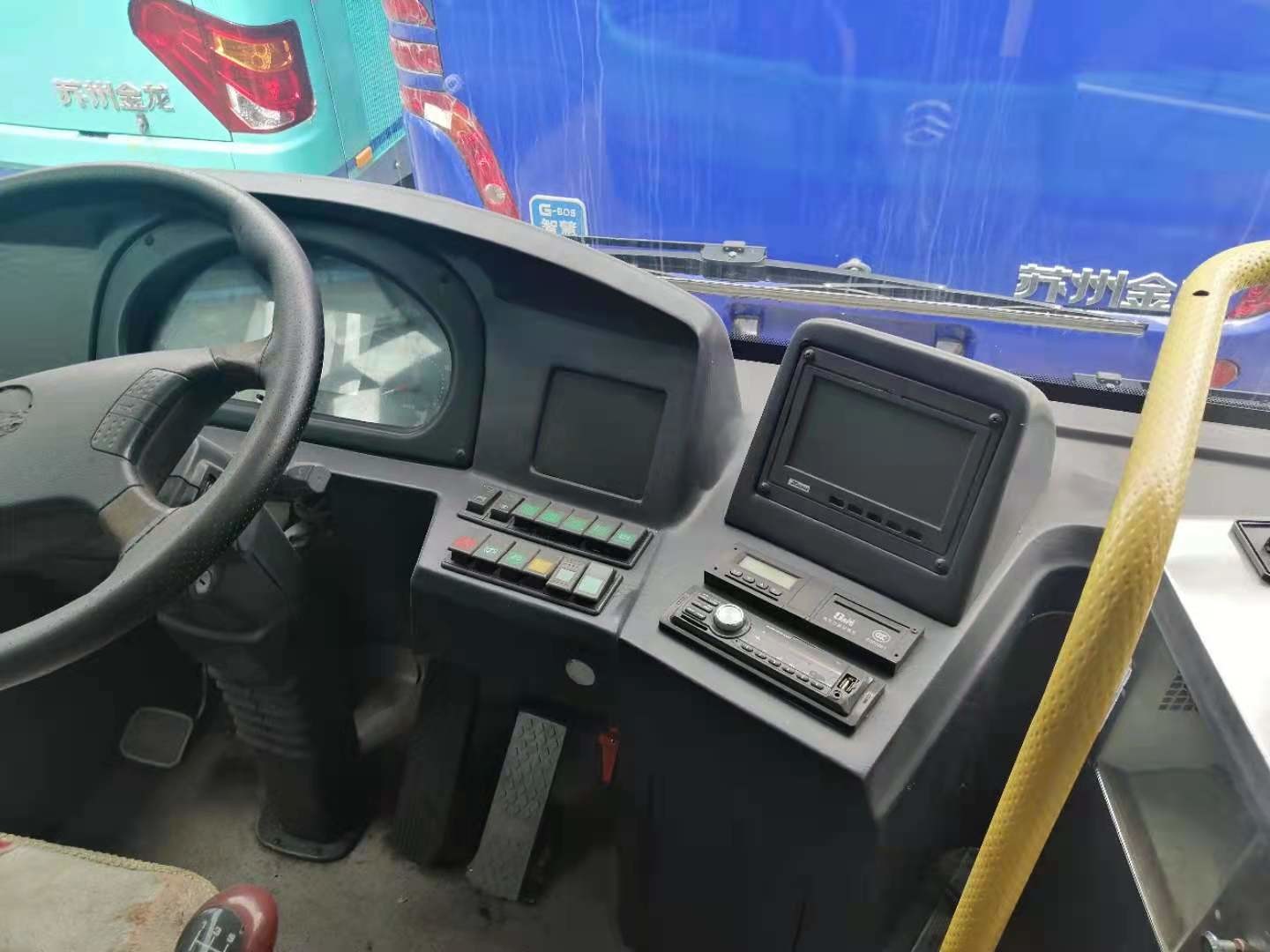 Used City Bus Brand Golden Dragon 45 Seats Used Tour Bus Steel Chassis Diesel Engine Bus Double Doors