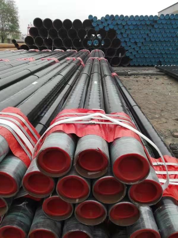 High Extensibility Large Caliber Plastic Coated Q235 Steel Pipe