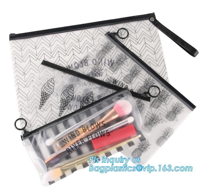 zip lock bags square bottom zipper type plastic bag, Zip lockkk slider plastic toothbrush toothpaste bag with ring hook, zi
