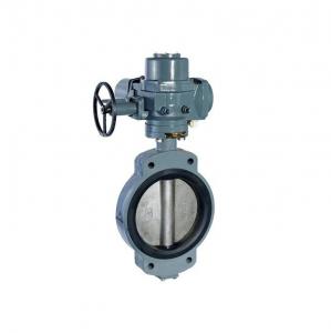 Buy cheap 48 Wafer Style Butterfly Valve Ductile Iron Body Lever Operated Manual product