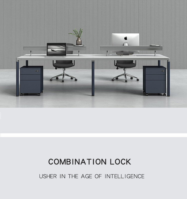 Mirror Door 0.4 To 1.5mm Mobile File Cabinet With Lock , 3 Drawer Mobile File Cabinet