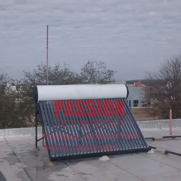 304 Stainless Steel Solar Water Heater 300L Vacuum Tube Solar Thermal Collector