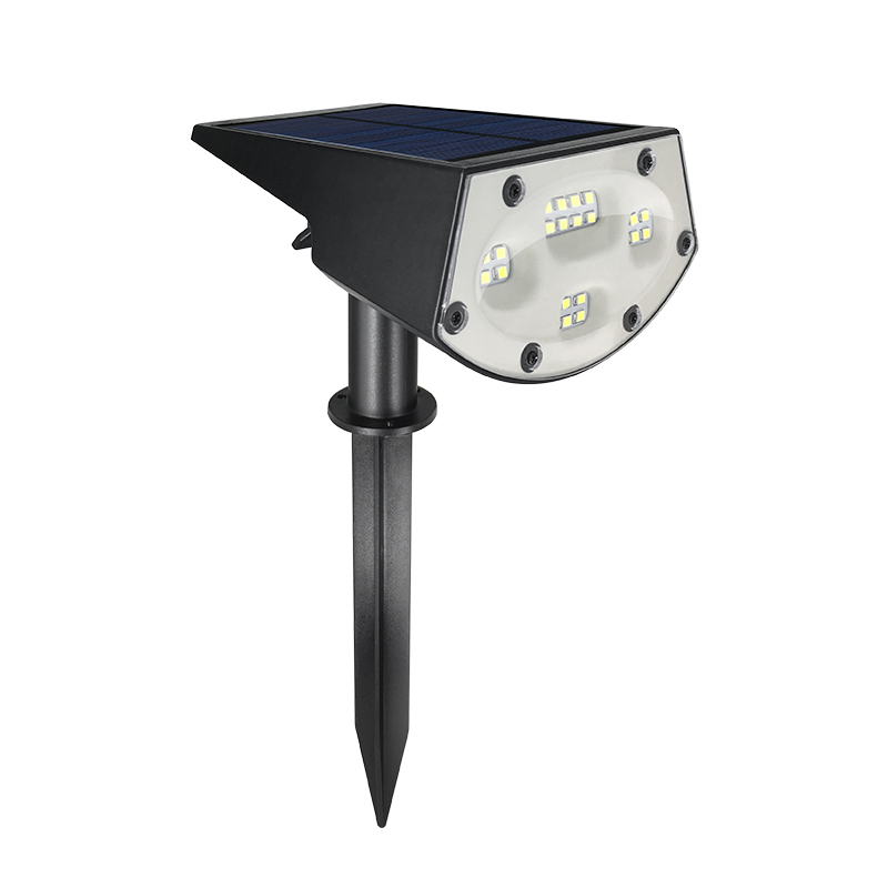 Garden 28CM 3.7V 2200mah High LED Solar Landscape Spotlights