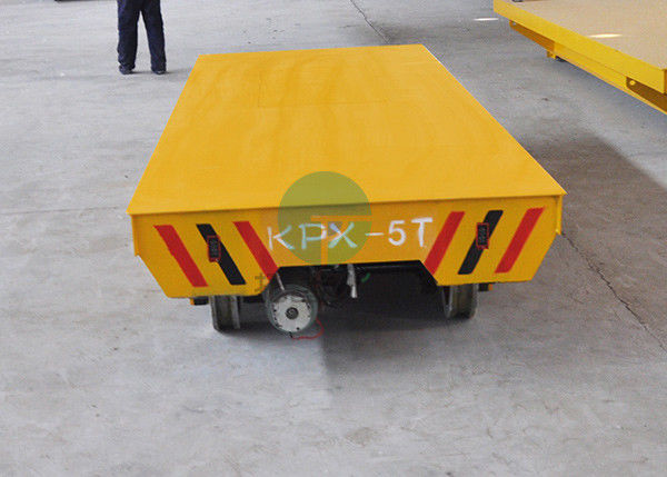 Foundry plant motor drive material handling electric transport car for transfer trailer