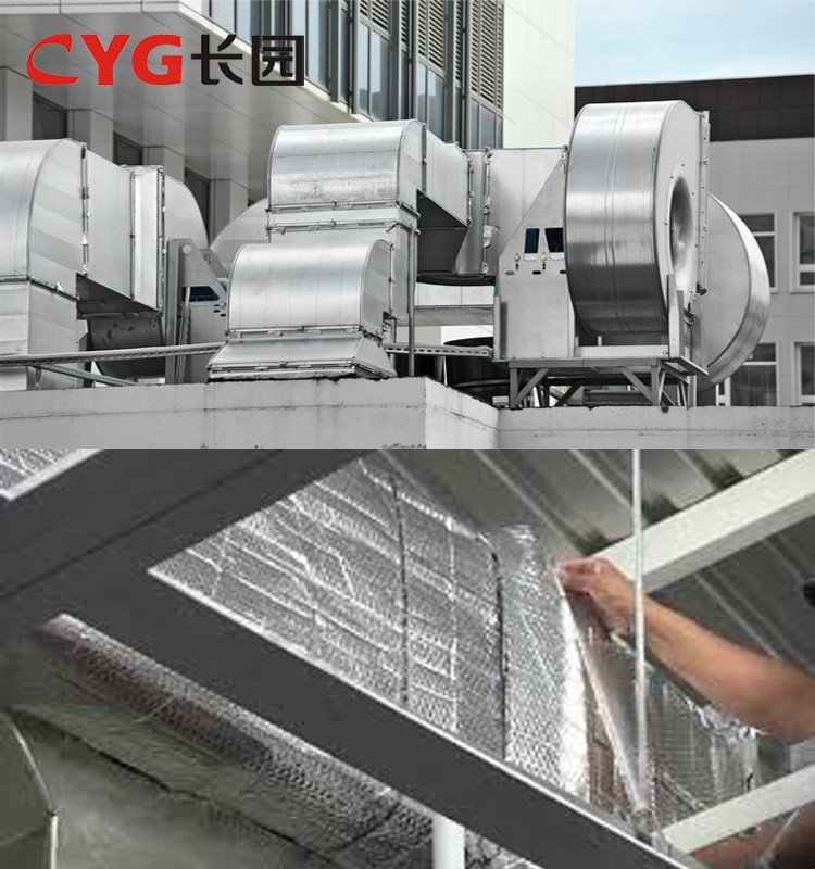 LDPE Xpe HVAC Insulation Foam 1200mm Width For Thermal Insulation