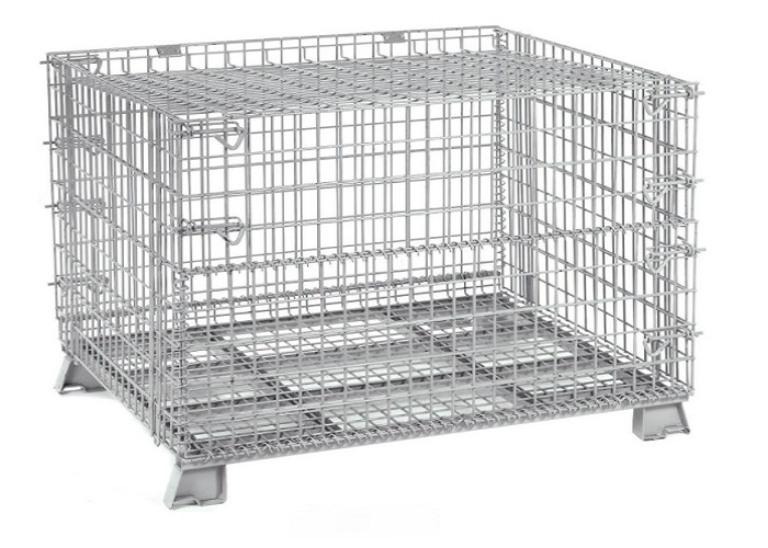 Security Folded 1.5m Length Mesh Cages For Storage