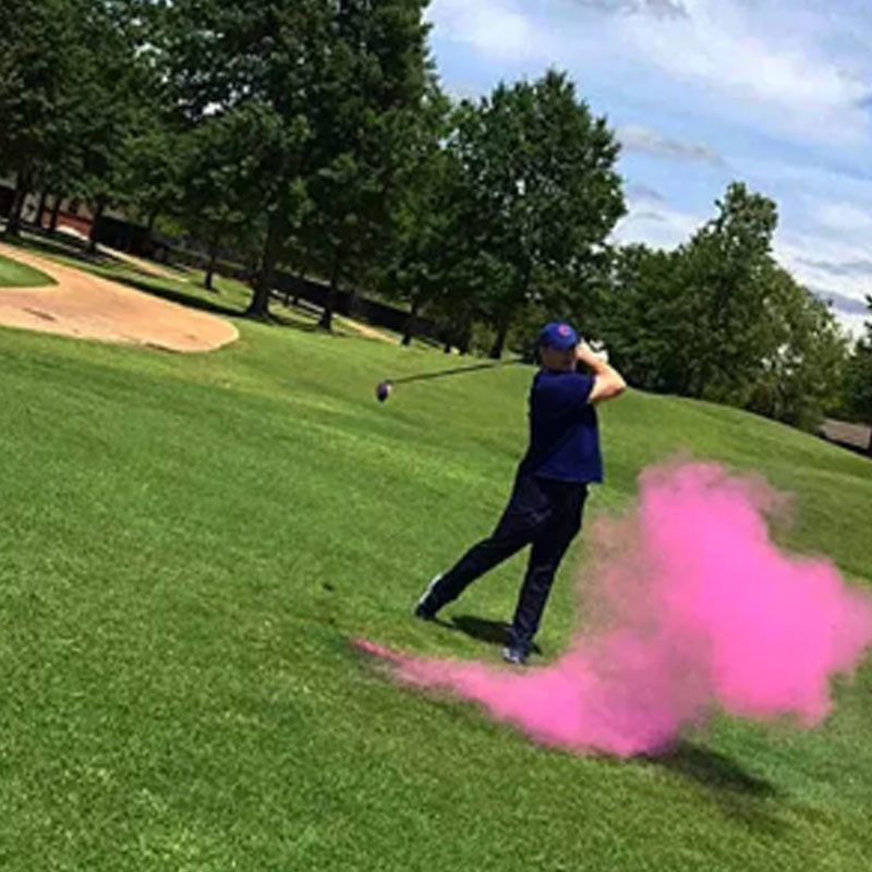 CE Boy Girl Powder 2" Exploding golf Gender Reveal Balls