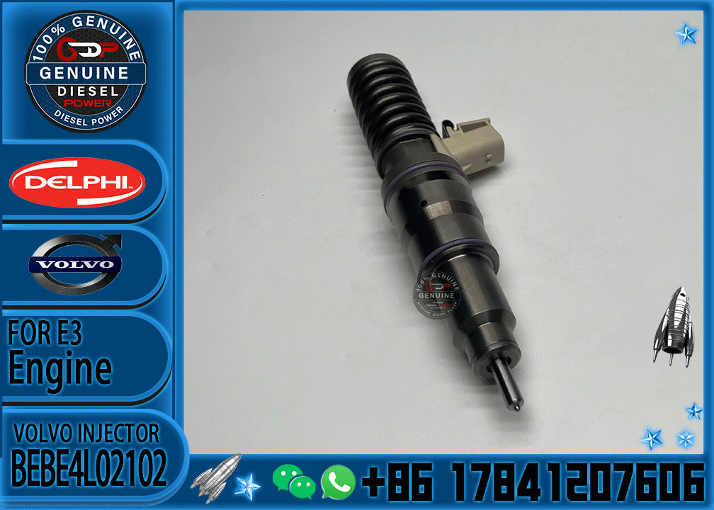 Fuel Injector Assembly BEBE4L02102 BEBE4G15001 BEBE4G14001 BEBE4G16001 BEBE4N01001 BEBE4K01001 For VOL Engine E3