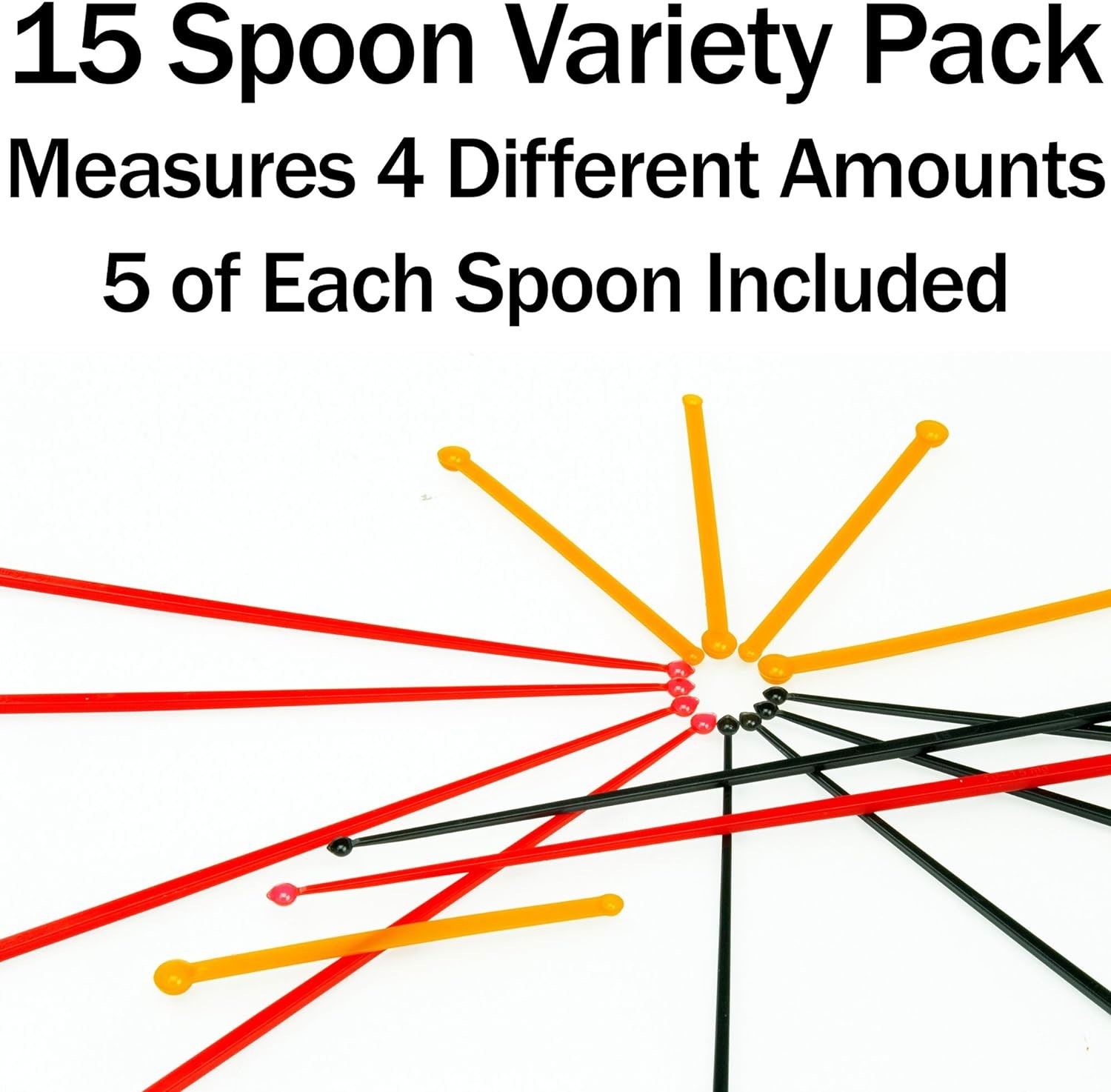 Teaspoon Micro Scoops 150 Milligram Mini Measuring Spoons Plastic Scoop For Measuring Cosmetics, Medicines