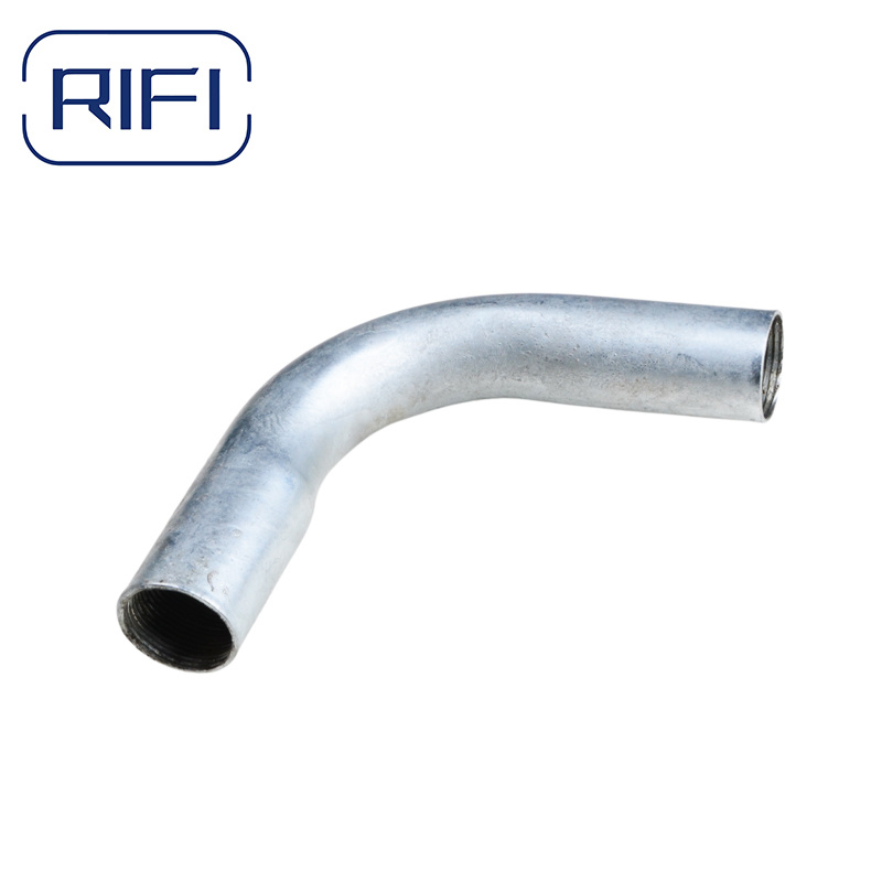 20mm 25mm 32mm BS4568 Electrical Gi Conduit Steel Galvaniuzed Internal Thread Normal Bend