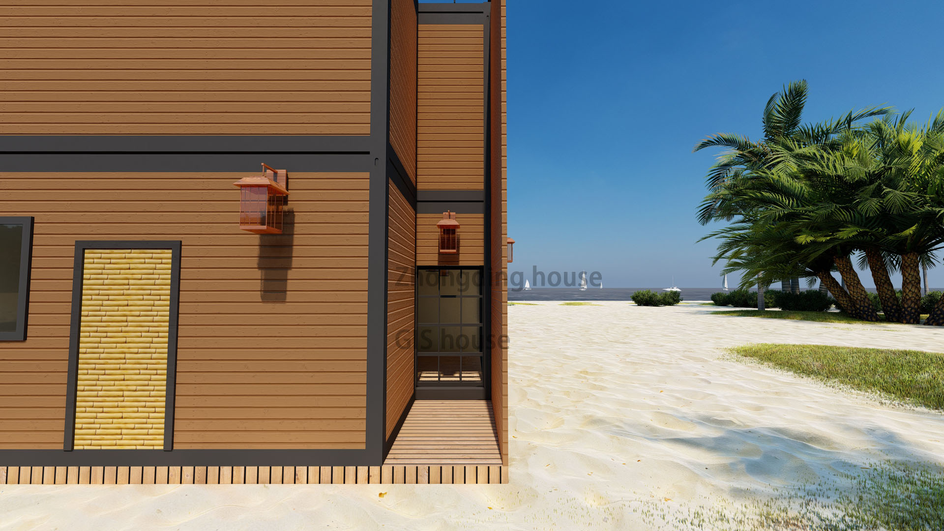 Online Technical Support Modern Modular Seaside Inn Vacation Tiny House Luxury Villa