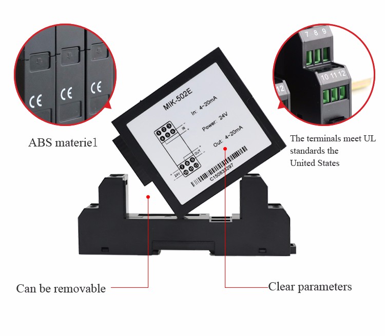 Intrinsically safe 4-20ma signal isolator for simulated thermocouple inputs