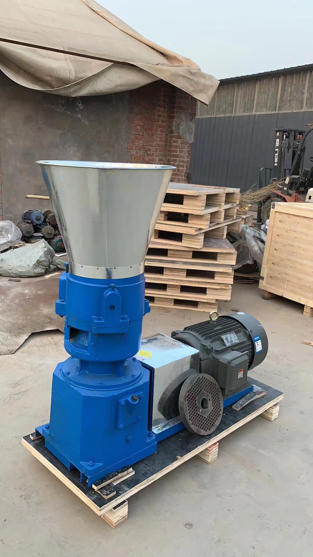 Small Scale Making Pellet Poultry Feed Machine For Home Use