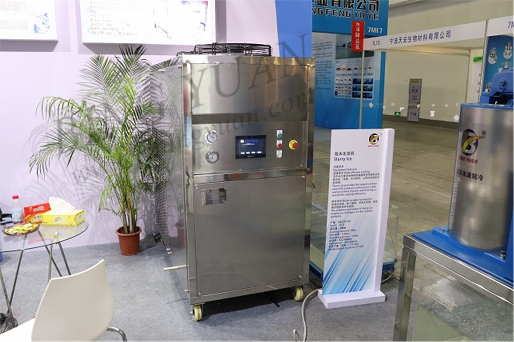1580x850x1650mm R404a 60 Tonne Automatic Ice Machine