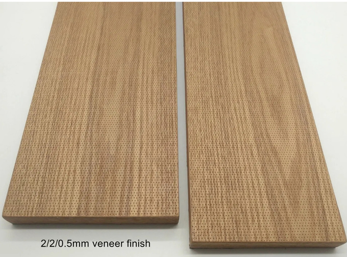 2/2/0.5mm Micro Perforated Acoustic Panel Sound Absorption Wall Building Material 14
