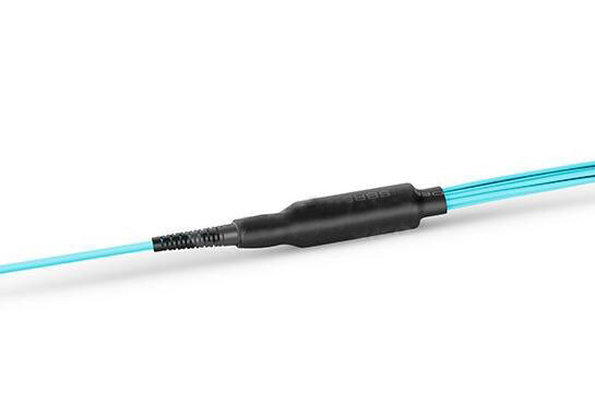 3M Duplex OM3 MPO To 8xLC Fiber Optical Patch Cord 50/125
