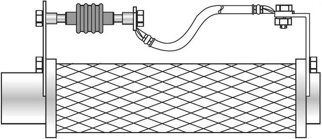 Black Isolating Spark Gap Especially For Lightning Equipotential Bonding