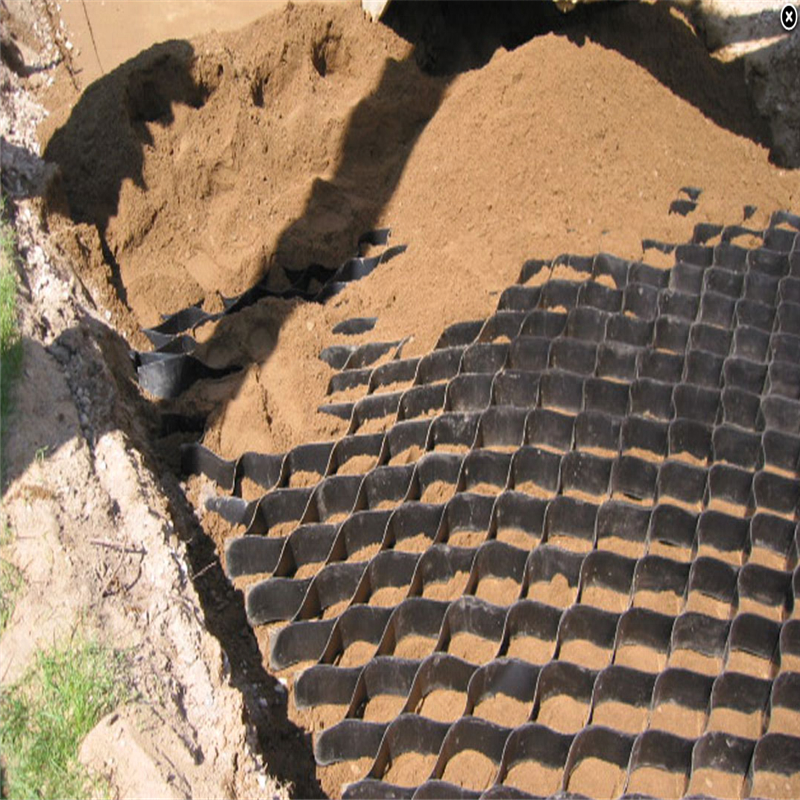 Traditional Design HDPE Smooth/Textured Perforated Geocell Versatile and Practical
