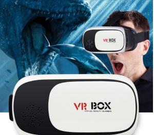 China VR headset 3D Google Glass VR 3D Plastic Edition Head Mount Virtual Reality 3D Glasses Active Oculus Rift Google Cardboa on sale