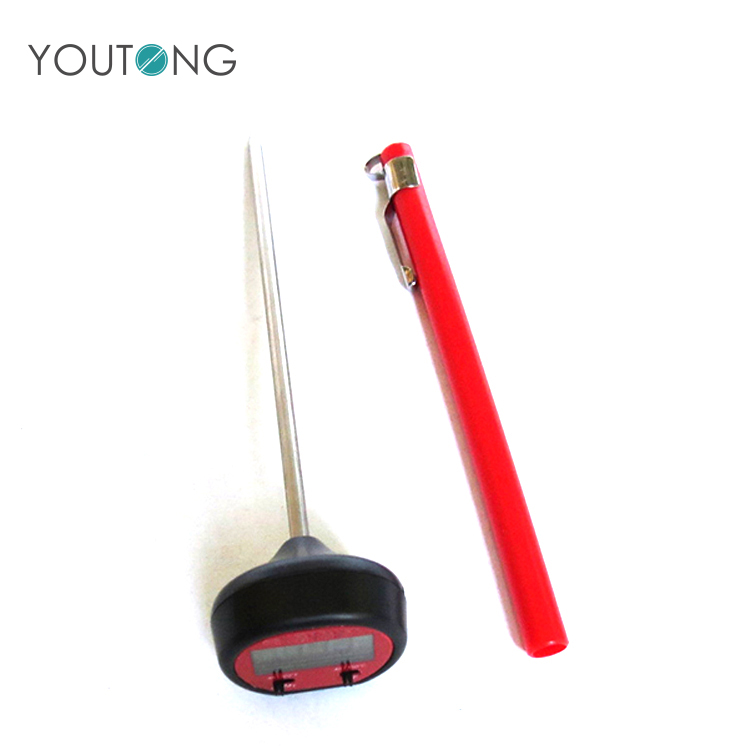 Digital Instant Read Meat Thermometer ABS Plastic Type for Kitchen Food Digital Timer