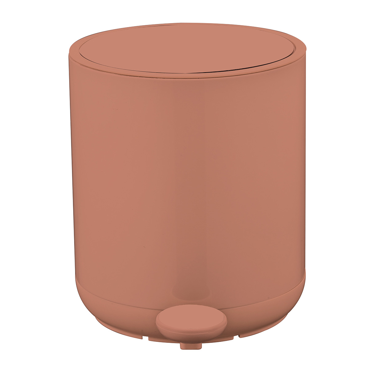 Contemporary Living Room Organizer Step On Garbage Can With Soft Close