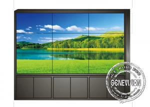 Buy cheap 6 Monitors Touch Screen Kiosk Monitor Floorstanding TV Screens 49 Inch High Brightness product