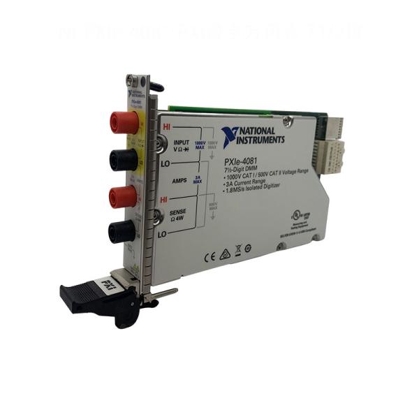 NI-PXIe-4081 PXI Digital Multimeter 1000V Electronic Test Instruments For Precision Testing