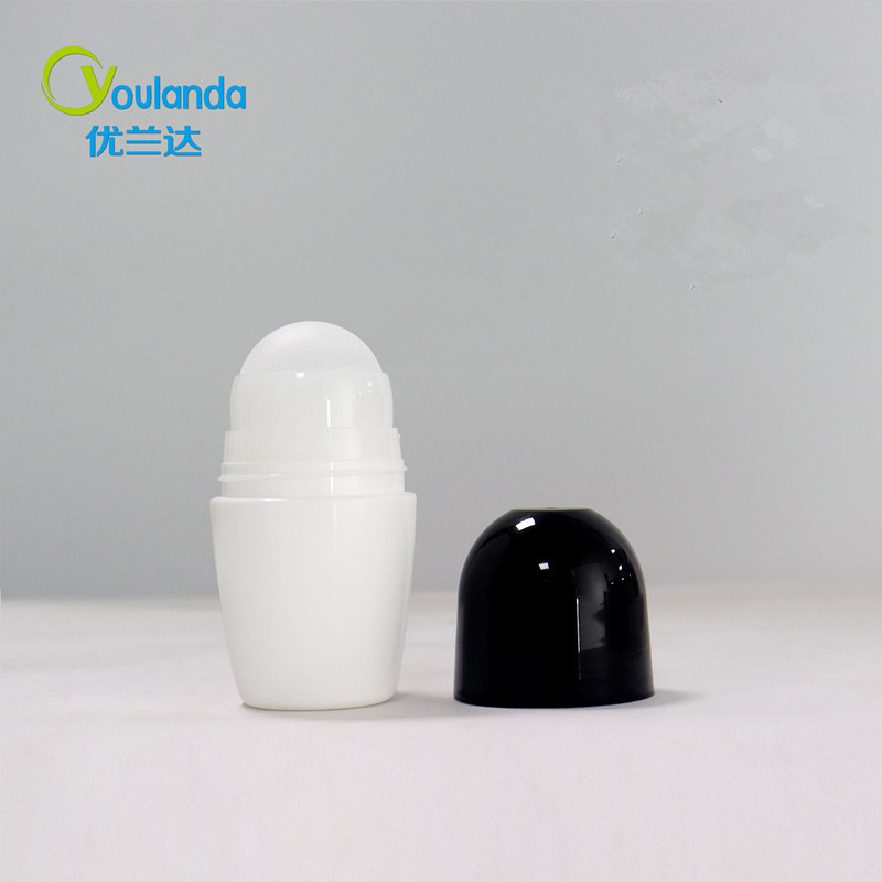 PP PE Black 50ml Oil Roller Bottles Black Glass Roller Bottles For Deodorant Eco Friendly