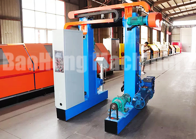Welding Wire Rewinding Machine / Copper Cable Auto Rewinding Machine