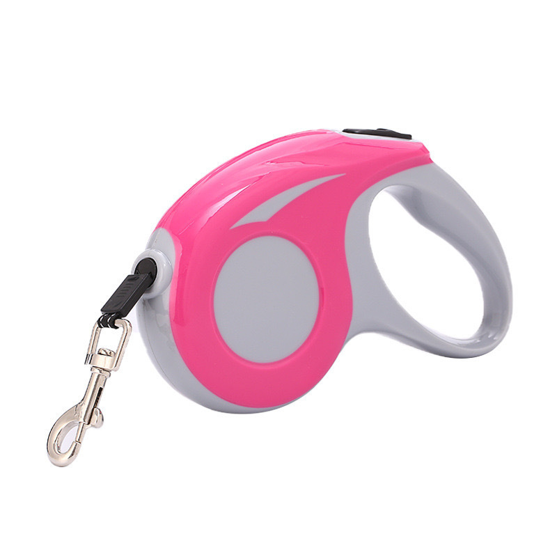 Colored Sublimation Automatic Retractable Dog Leash Heat Transfer Pet Leash Cat Leash 3M and 5M