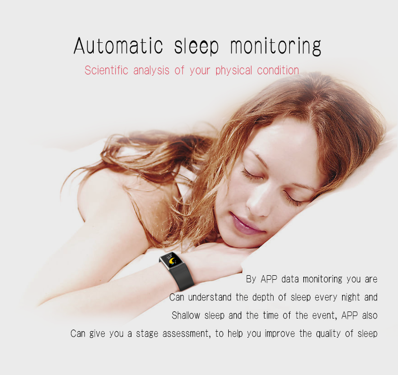 90mah Battery Capacity Smart Sport Watch Real Time Blood Pressure Monitoring