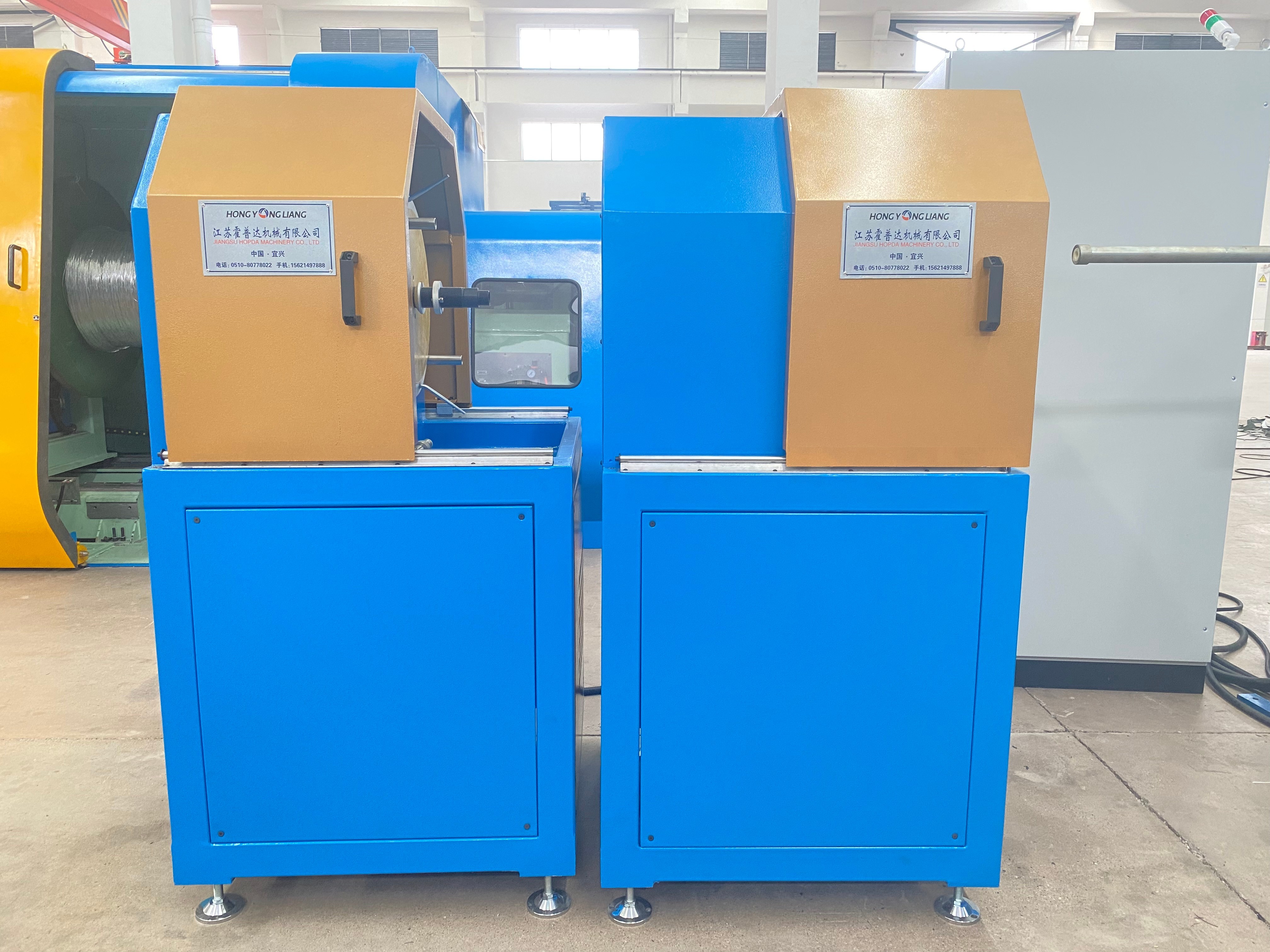 1250 Single twist cabling machine for power cable and ethernet cable