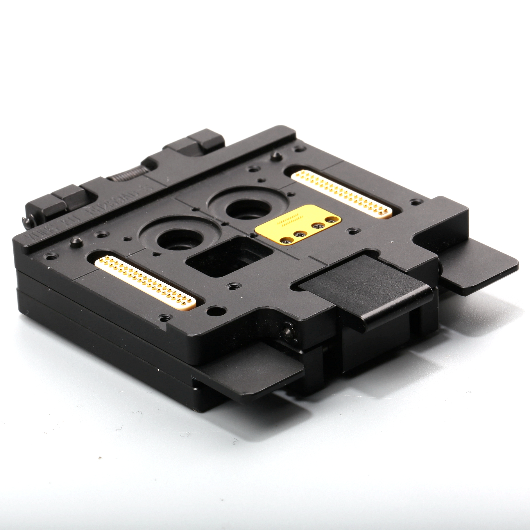 Plastic Machining Ceramic Peek Combination Part Custom Black Color