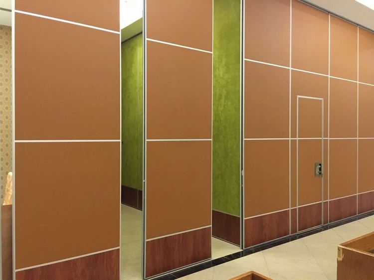 Melamine Finish Mobile Acoustic Partition Wall Floor To Ceiling