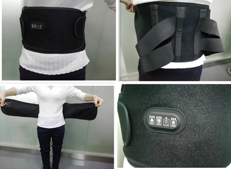 5V Heating Waist Belt Far Infrared Electric Waist Heating Pad CE RoHS