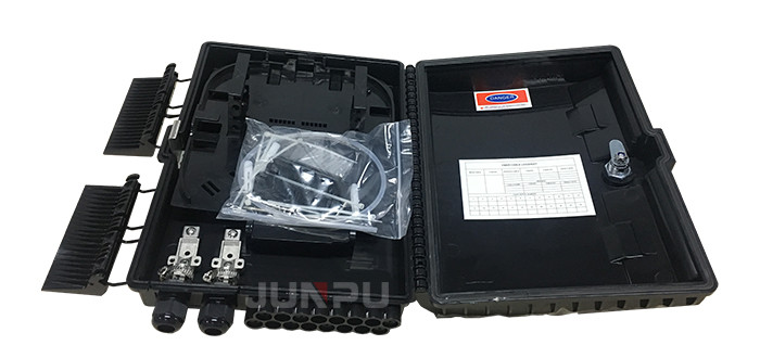 16 Core Fiber Optic Telecommunication Distribution Box / FTTH External Terminal Box