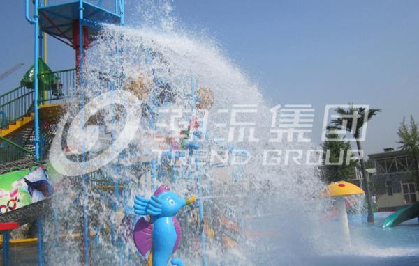 304 Stainless Steel Giant Aqua Playground Hot Dip Galvanized Water House for